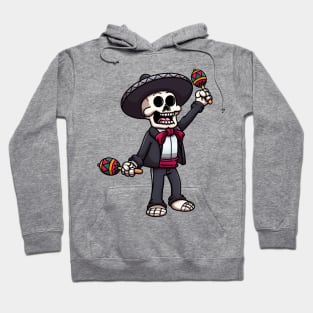 Mariachi Skeleton Hoodie